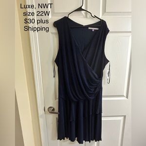 Luxe dress size 22W